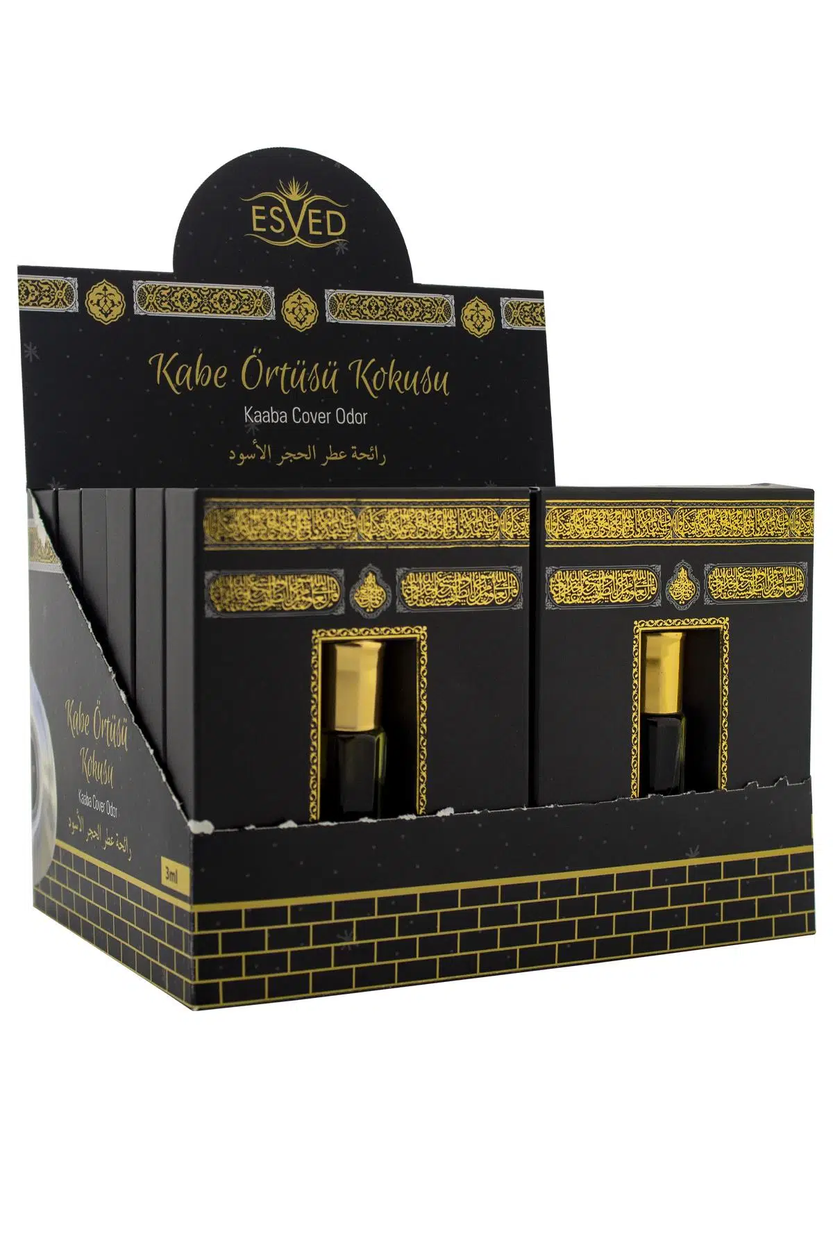 Kabe Örtüsü Kokusu Alkolsüz Esans 3ml 12li Paket