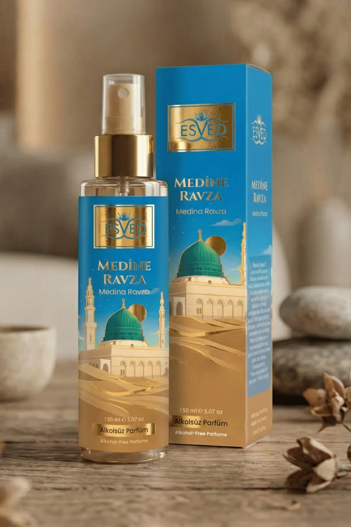 Medine Ravza Kokusu Alkolsüz Parfüm 150 ml.