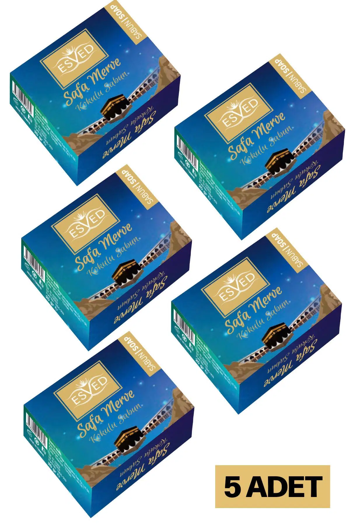 Safa Merve Kokusu Sabun 5 Adet